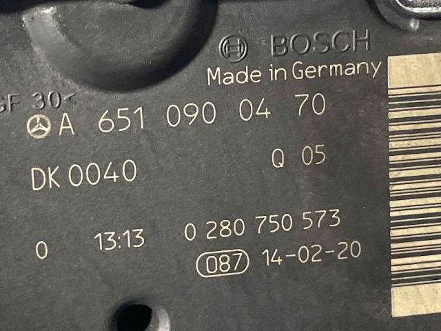 bontott MERCEDES-BENZ SPRINTER Fojtószelep (Elektromos)