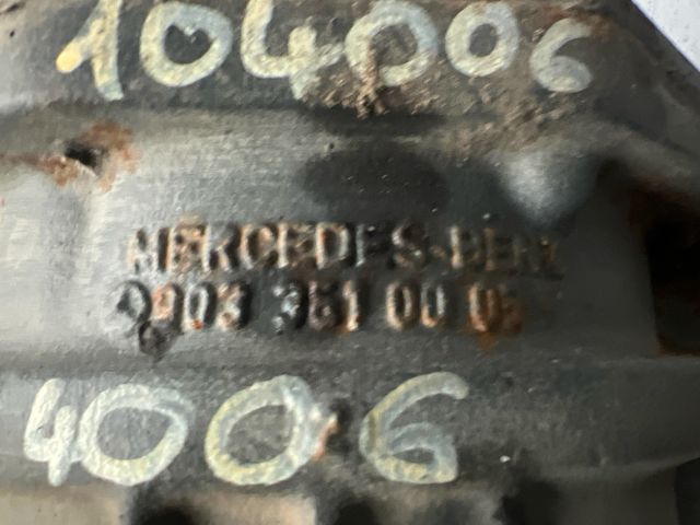 bontott MERCEDES-BENZ SPRINTER Hátsó Híd (Tárcsafékes)