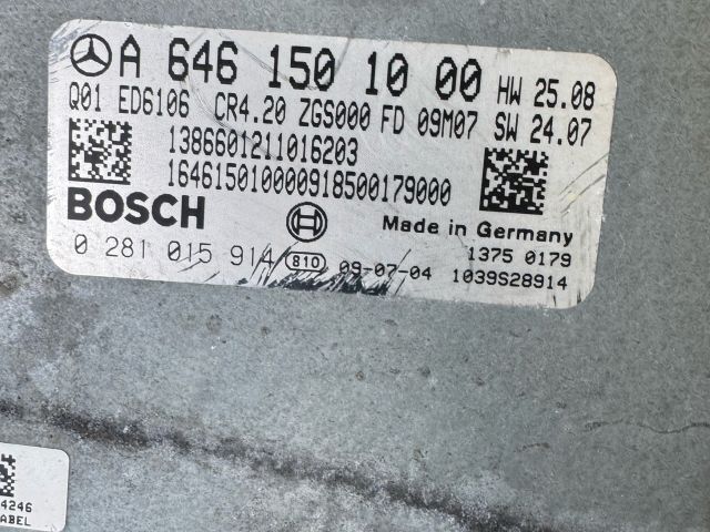 bontott MERCEDES-BENZ SPRINTER Motorvezérlő