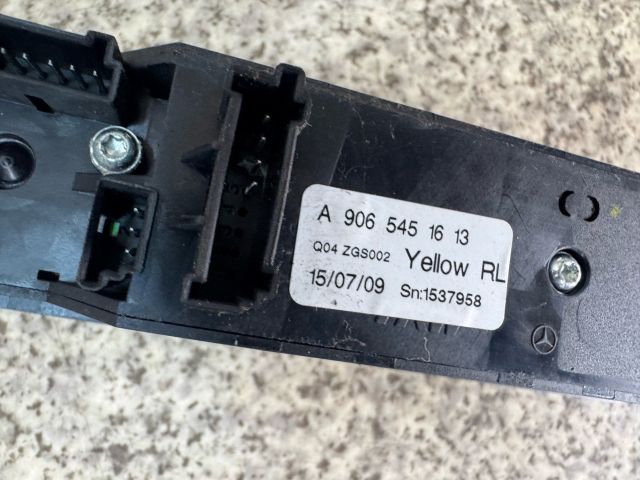 bontott MERCEDES-BENZ SPRINTER Ablakemelő Kapcsoló Négyes / Kettes