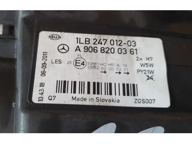 bontott MERCEDES-BENZ SPRINTER Bal Fényszóró