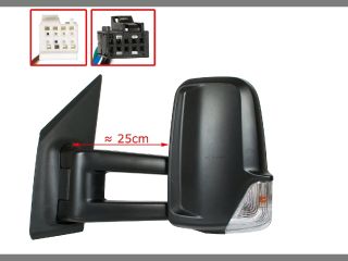 bontott MERCEDES-BENZ SPRINTER Bal Visszapillantó Tükör (Elektromos)