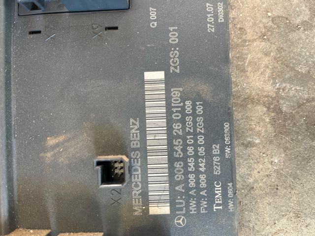 bontott MERCEDES-BENZ SPRINTER Biztosítéktábla Utastér