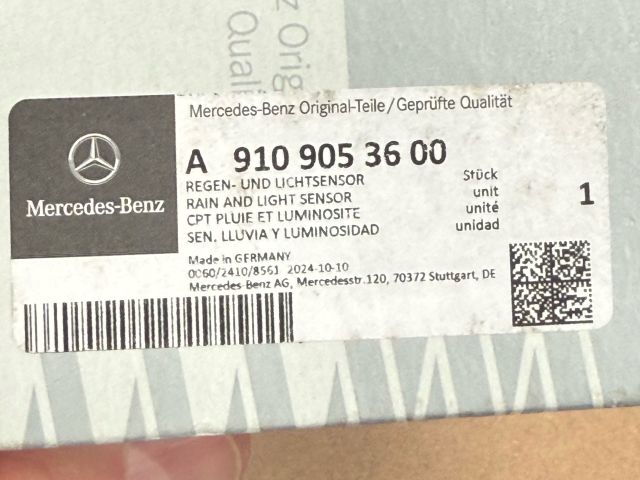 bontott MERCEDES-BENZ SPRINTER Eső Érzékelő