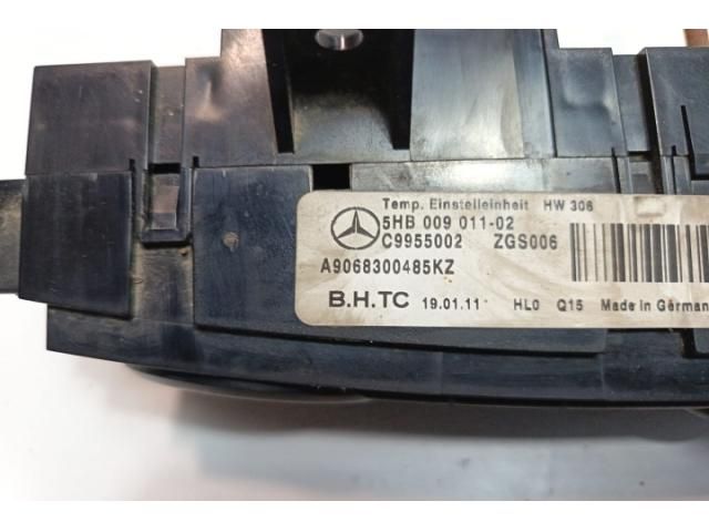 bontott MERCEDES-BENZ SPRINTER Klíma Kapcsoló