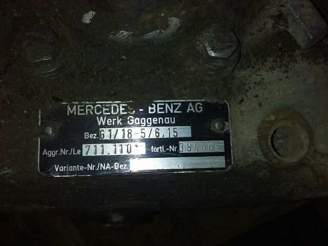 bontott MERCEDES-BENZ T1/TN Váltó (Mechanikus)