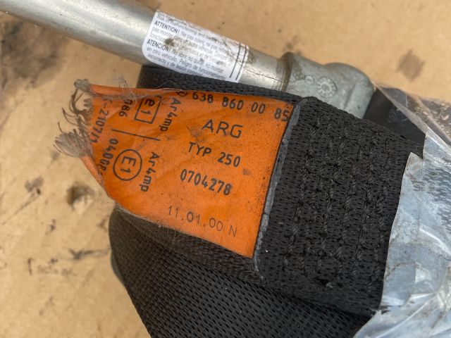 bontott MERCEDES-BENZ V-CLASS Első Biztonsági Öv Pár (Feszítővel)