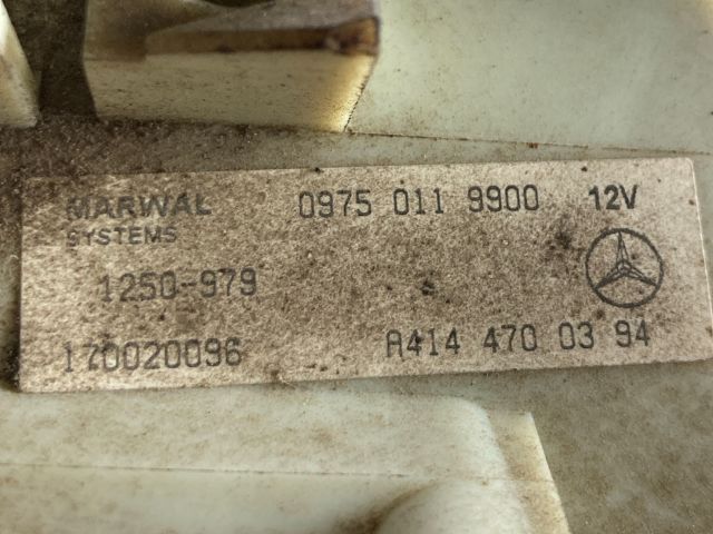 bontott MERCEDES-BENZ VANEO Üzemanyag Szivattyú