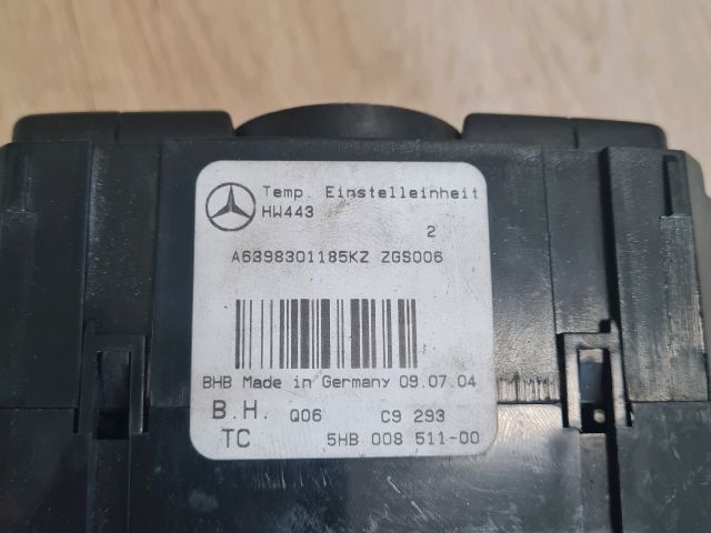 bontott MERCEDES-BENZ VIANO Fűtéskapcsoló (Nem klímás)