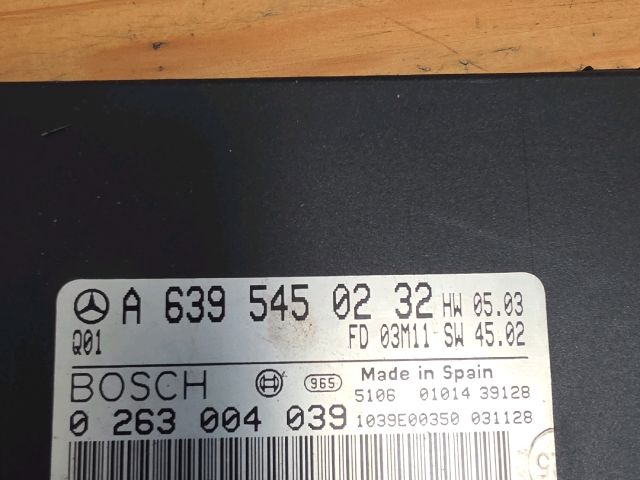 bontott MERCEDES-BENZ VITO Automata Váltó Elektronika