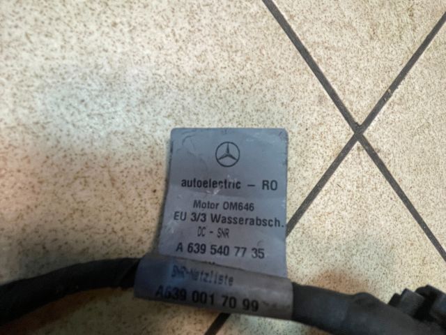 bontott MERCEDES-BENZ VITO Motor Kábelköteg