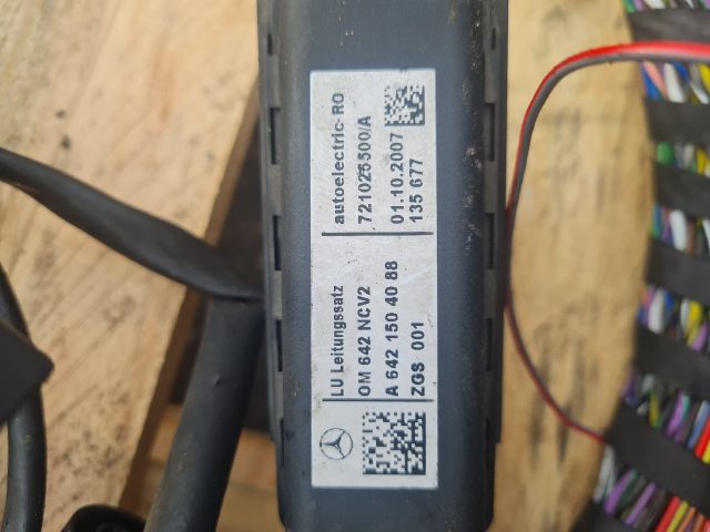 bontott MERCEDES-BENZ VITO Motor Kábelköteg