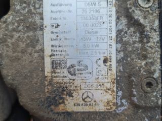 bontott MERCEDES-BENZ VITO Állófűtés (Részeivel)