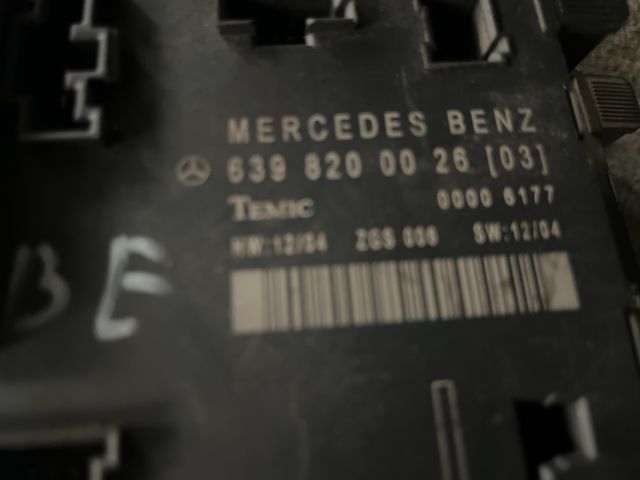 bontott MERCEDES-BENZ VITO Bal első Ajtó Vezérlőegység