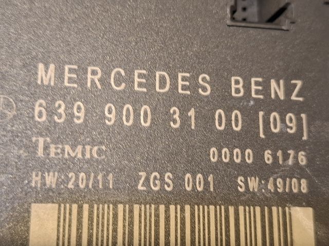 bontott MERCEDES-BENZ VITO Bal első Ajtó Vezérlőegység