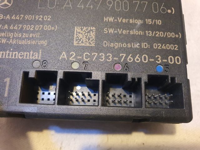 bontott MERCEDES-BENZ VITO Bal első Ajtó Vezérlőegység