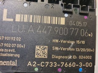 bontott MERCEDES-BENZ VITO Bal első Ajtó Vezérlőegység