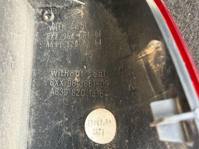 bontott MERCEDES-BENZ VITO Bal hátsó Prizma