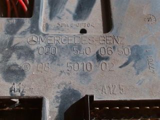 bontott MERCEDES-BENZ VITO Biztosítéktábla Utastér