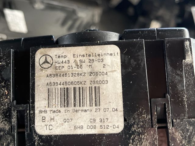 bontott MERCEDES-BENZ VITO Fűtés Vezérlő Modul