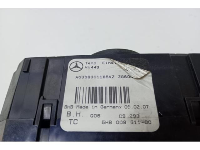 bontott MERCEDES-BENZ VITO Fűtéskapcsoló (manuális klímás)