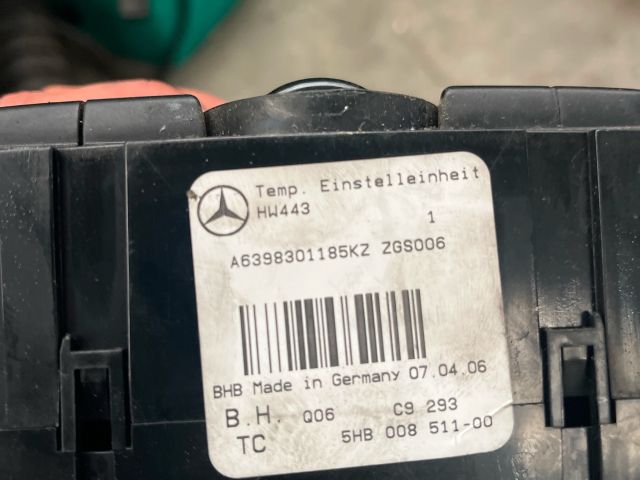 bontott MERCEDES-BENZ VITO Fűtéskapcsoló (Nem klímás)