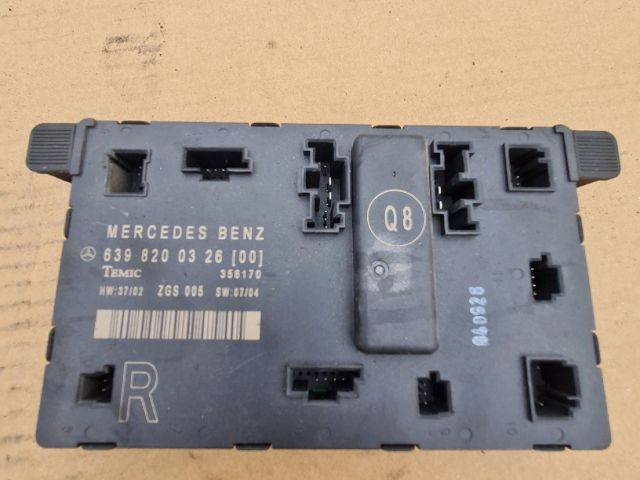 bontott MERCEDES-BENZ VITO Jobb első Ajtó Vezérlőegység