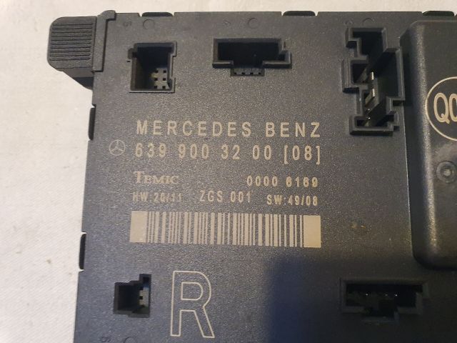bontott MERCEDES-BENZ VITO Jobb első Ajtó Vezérlőegység
