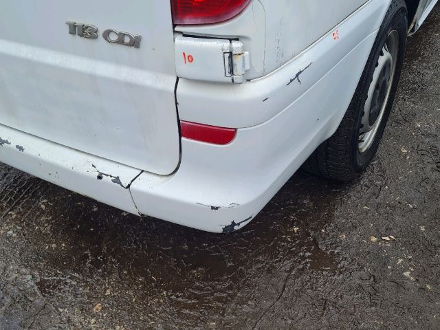 bontott MERCEDES-BENZ VITO Jobb hátsó Lökhárító Sarok (Műanyag)