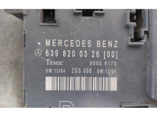 bontott MERCEDES-BENZ VITO Komfort Elektronika