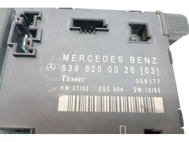 bontott MERCEDES-BENZ VITO Komfort Elektronika