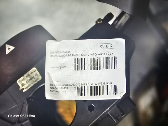 bontott MERCEDES-BENZ VITO Komplett Kormánykapcsoló (Bajuszkapcsoló)