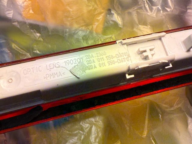 bontott MERCEDES-BENZ VITO Pótféklámpa