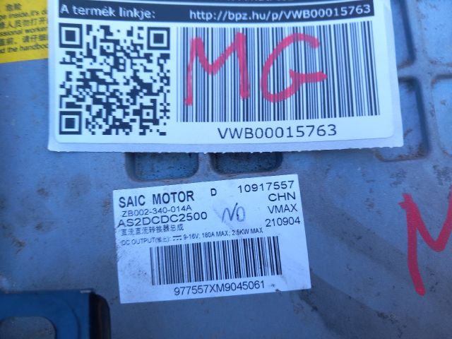 bontott MG HS Hybrid Inverter