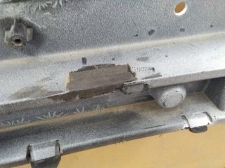 bontott MG HS Első Lökhárító (Üresen)