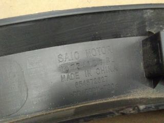 bontott MG HS Jobb hátsó Sárvédő Díszléc