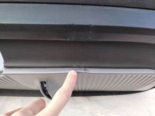 bontott MG MG4 EV Hátsó Lökhárító (Üresen)