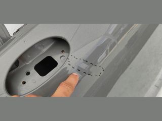 bontott MINI CLUBMAN Bal első Ajtó (Üres lemez)