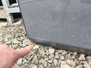 bontott MINI CLUBMAN Bal hátsó Ajtó (Üres lemez)