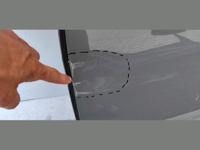 bontott MINI CLUBMAN Bal hátsó Ajtó (Üres lemez)