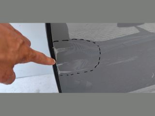 bontott MINI CLUBMAN Bal hátsó Ajtó (Üres lemez)