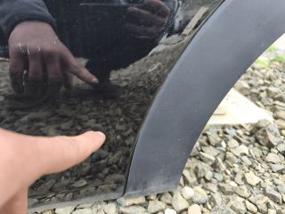 bontott MINI CLUBMAN Bal hátsó Ajtó (Üres lemez)