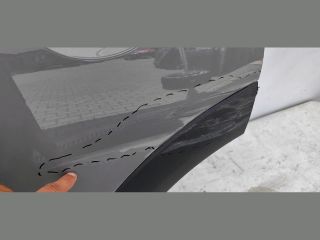 bontott MINI CLUBMAN Bal hátsó Ajtó (Üres lemez)