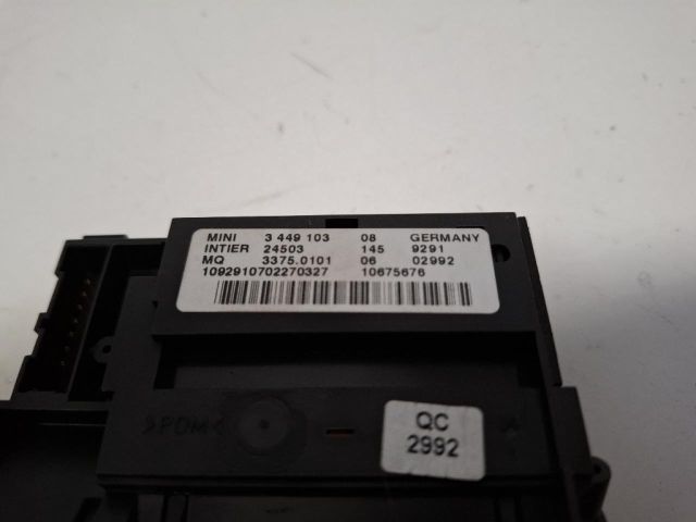 bontott MINI CLUBMAN Gyújtáskapcsoló