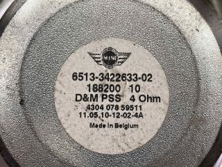 bontott MINI CLUBMAN Hangszóró (Pozíciófüggetlen)