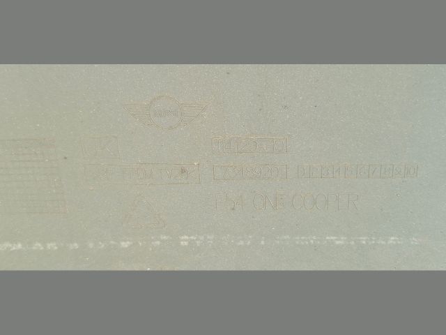 bontott MINI CLUBMAN Hátsó Lökhárító (Üresen)