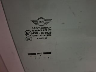 bontott MINI CLUBMAN Jobb első Ablak