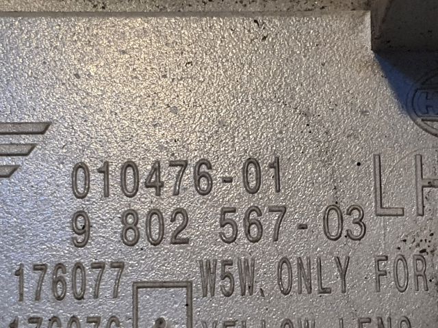 bontott MINI COUNTRYMAN Bal első Sárvédő Irányjelző