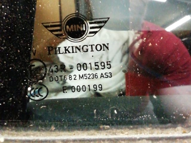 bontott MINI COUNTRYMAN Bal hátsó Ablak