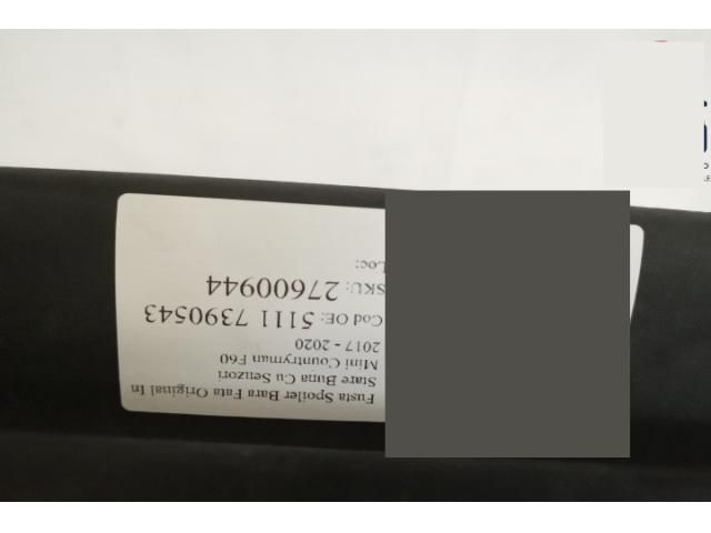 bontott MINI COUNTRYMAN Első Lökhárító Alsó (Műanyag)